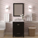 Modern Fittings Caroline Avenue 24" Single Bath Vanity with Cultured Marble Quartz Top and Round Sink