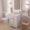 Modern Fittings Caroline Avenue 24" Single Bath Vanity with Cultured Marble Quartz Top and Square Sink