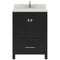 Modern Fittings Caroline Avenue 24" Single Bath Vanity with Quartz Top and Square Sink