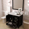 Modern Fittings Caroline Avenue 36" Single Bath Vanity with Cultured Marble Quartz Top and Round Sink