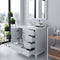 Modern Fittings Caroline Avenue 36" Single Bath Vanity with Quartz Top and Square Sink