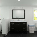 Modern Fittings Caroline Avenue 48" Single Bath Vanity with Calacatta Quartz Top and Round Sink