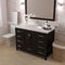 Modern Fittings Caroline Avenue 48" Single Bath Vanity with Cultured Marble Quartz Top and Round Sink