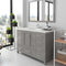 Modern Fittings Caroline Avenue 48" Single Bath Vanity with Quartz Top and Round Sink Faucet