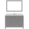 Modern Fittings Caroline Avenue 48" Single Bath Vanity with Quartz Top and Round Sink