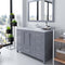 Modern Fittings Caroline Avenue 48" Single Bath Vanity with Marble Top and Round Sink Faucet