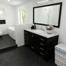 Modern Fittings Caroline Avenue 60" Single Bath Vanity with Calacatta Quartz Top and Round Sink