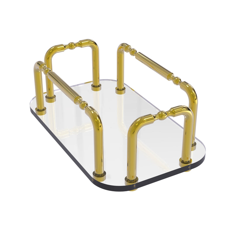 Allied Brass Vanity Top Guest Towel Holder GT-1-PB