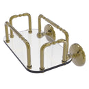 Allied Brass Monte Carlo Wall Mounted Guest Towel Holder GT-2-MC-UNL