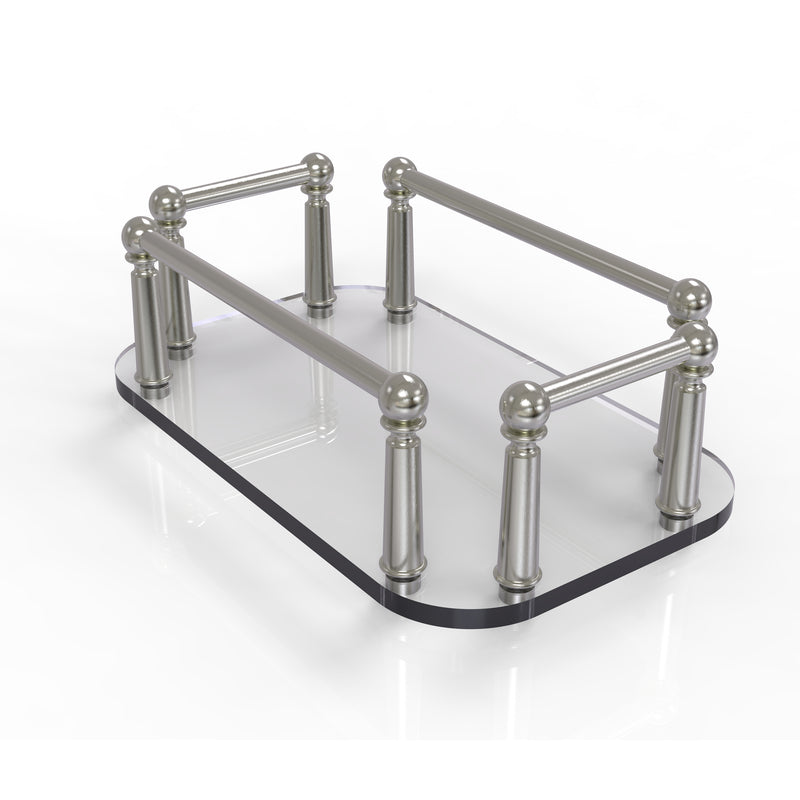 Allied Brass Vanity Top Glass Guest Towel Tray GT-5-SN