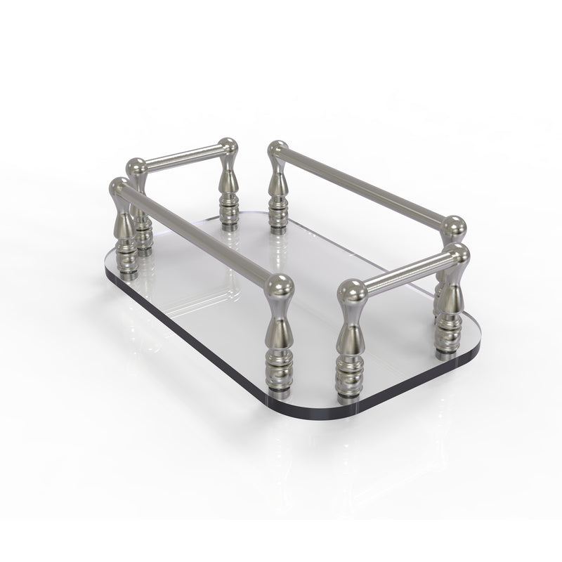 Allied Brass Vanity Top Glass Guest Towel Tray GT-6-SN