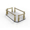 Allied Brass Vanity Top Glass Guest Towel Tray GT-6-UNL