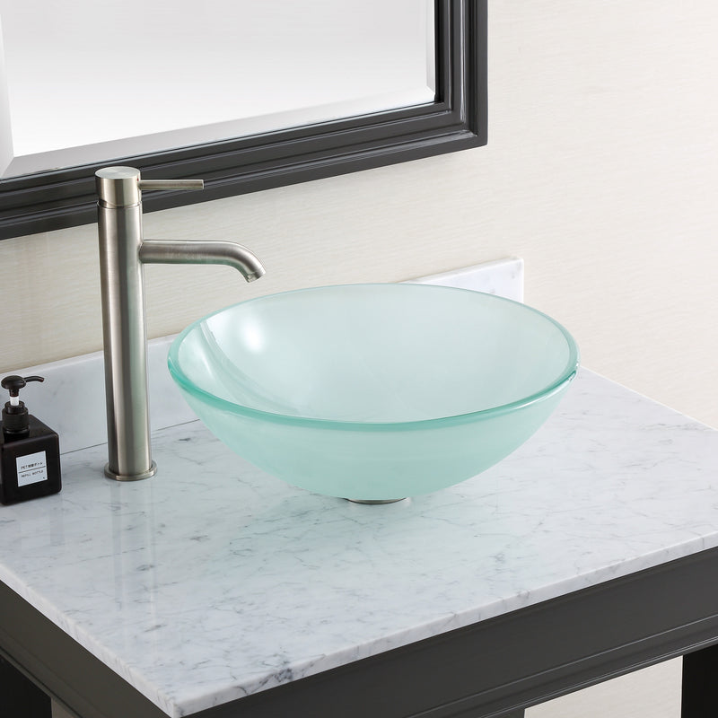 Avanity Tempered Glass Vessel Sink GVE420FR