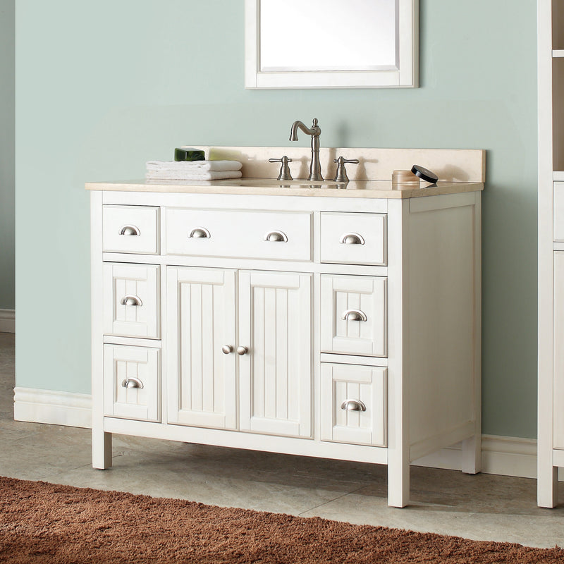 Avanity Hamilton 43 inch Vanity Combo HAMILTON-VS42-FW-B