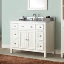 Avanity Hamilton 42 inch Vanity Only HAMILTON-V42-FW