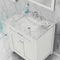 Alya Bath Norwalk 30" Vanity White with Carrera Marble Top HE-101-30-W-CWMT