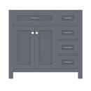 Alya Bath Norwalk 36 inch Drawer Vanity with No Top 