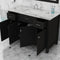 Alya Bath Norwalk 48" Vanity Espresso with Carrera Marble Top HE-101-48-E-CWMT