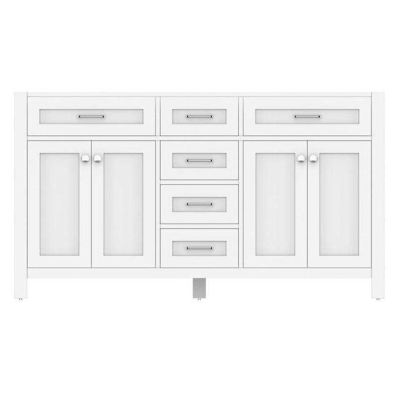 Alya Bath Norwalk 60 inch DOUBLE Vanity with No Top 