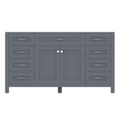 Alya Bath Norwalk 60 inch SINGLE Vanity with No Top 