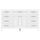 Alya Bath Norwalk 60 inch SINGLE Vanity with No Top 