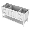 Alya Bath Wilmington 60 inch SINGLE Vanity with No Top 