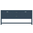 Alya Bath Wilmington 72 inch DOUBLE Vanity with No Top