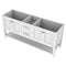 Alya Bath Wilmington 72 inch DOUBLE Vanity with No Top