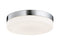 Avenue Lighting Cermack St. Collection  Flush Mount  Brushed Nickel HF1107-BN