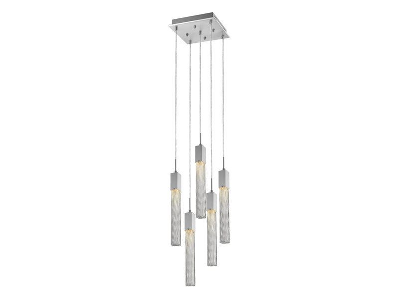 Avenue Lighting Boa Collection Pendant Polished Chrome HF1900-5-BOA-CH