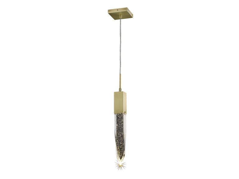 Avenue Lighting Aspen Collection Pendant Brushed Brass HF1901-1-AP-BB