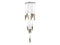 Avenue Lighting Aspen Collection Flush Mount Pendants Chrome HF1905-13-AP-CH