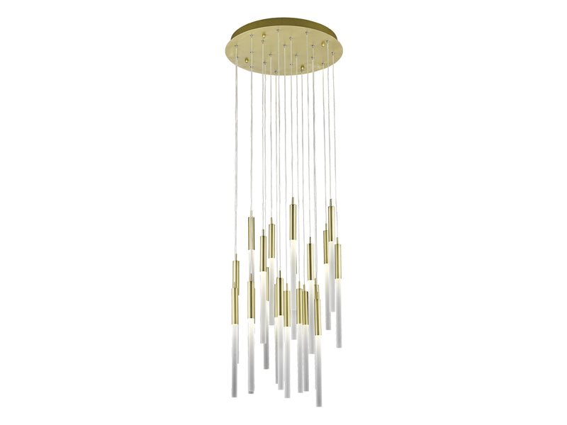 Avenue Lighting Main St. Collection Pendant Brushed Brass HF2021-FR-BB