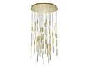 Avenue Lighting Boa Collection Pendant Brushed Brass HF2051-BOA-BB