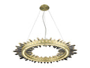 Avenue Lighting Aspen Collection Chandelier Brushed Brass HF3034-BB