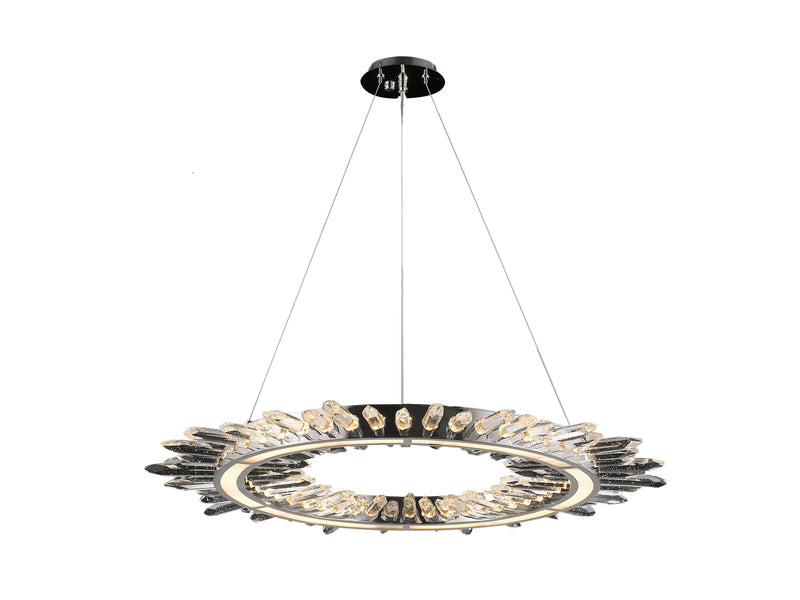 Avenue Lighting Aspen Collection Hanging Chandelier Polished Nickel HF3034-PN