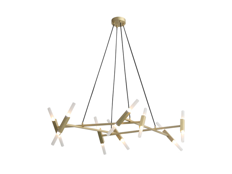 Avenue Lighting Manhattan Ave. Collection  Pendant Brushed Brass HF6016-BB