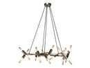 Avenue Lighting Manhattan Ave. Collection  Hanging Chandelier Polished Nickel HF6020-PN