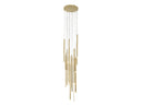 Avenue Lighting Icon St. Collection 18 Light Pendant Cluster Brushed Brass HF7018-BB