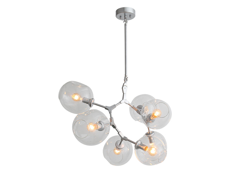 Avenue Lighting Fairfax Ave. Collection Chandelier Chrome HF8070-CH