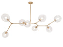 Avenue Lighting Fairfax Collection  Hanging Chandelier Brushed Brass HF8088-BB