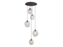 Avenue Lighting Sonoma Ave. Collection 5 Light Pendant Cluster Dark Bronze HF8145-DBZ-CL