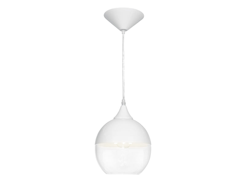 Avenue Lighting Robertson Blvd. Collection Pendant White  HF9111-WHT