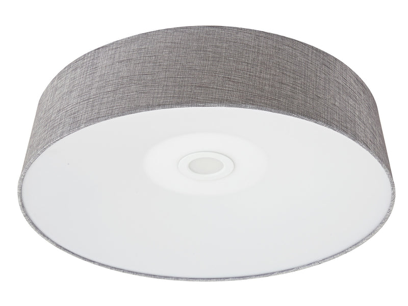 Avenue Lighting Cermack St. Collection  Flush Mount  Grey Linen HF9202-GRY