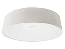 Avenue Lighting Cermack St. Collection  Flush Mount  Ivory Linen HF9202-IVY