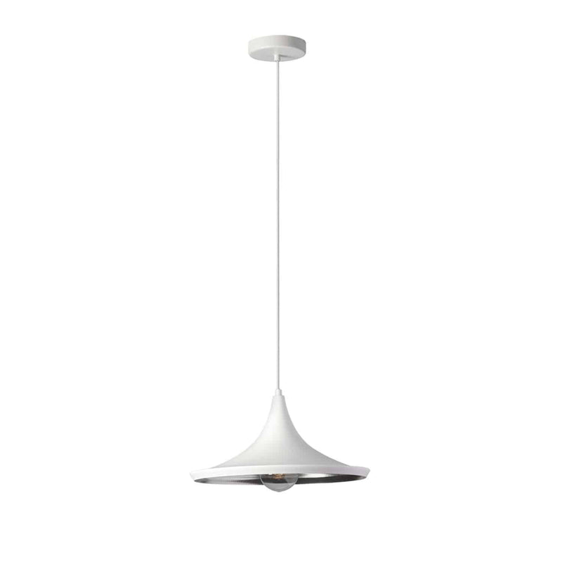 Dainolite 1 Light Pendantaluminum HKI-141P-WH