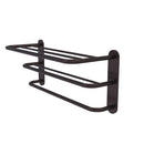 Allied Brass Three Tier Hotel Style Towel Shelf with Drying Rack HTL-3-ABZ