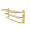 Allied Brass Three Tier Hotel Style Towel Shelf with Drying Rack HTL-3-PB