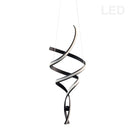 Dainolite 35W Pendant Matte Black Finish IRN-3935LEDP-MB