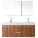 Modern Fittings Midori 54" Double Bath Vanity with Top and Integrated Square Sinks